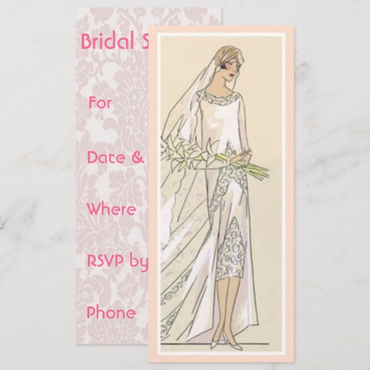  bride kaart (Voorkant / Achterkant)