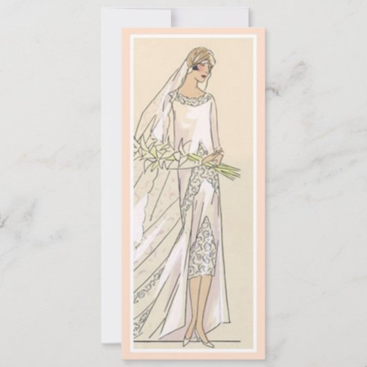 bride kaart (Voorkant)