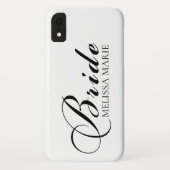 Bride kalligrafie script Case-Mate iPhone case (Achterkant)