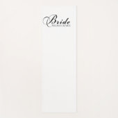Bride kalligrafie script yogamat (Voorkant)