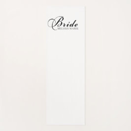 Bride kalligrafie script yogamat
