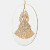 bride keramisch ornament (Links)