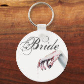 Bride Key Chainzombie bloeddruppel vampier Gothic Sleutelhanger (Voorkant)