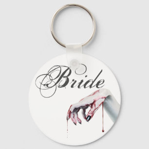 Bride Key Chainzombie bloeddruppel vampier Gothic Sleutelhanger