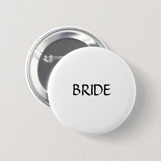 BRIDE - knop Ronde Button 5,7 Cm (Voorkant /achterkant)