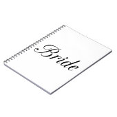 Bride-laptop Notitieboek (Linkerzijde)