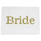 Bride Large Gift Bag Groot Cadeauzakje (Voorkant)