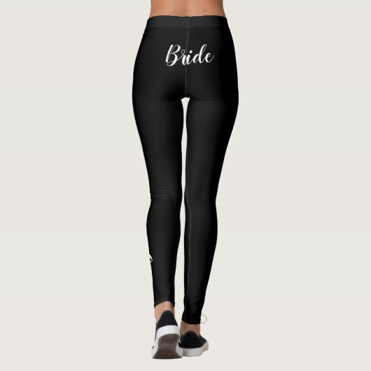 Bride Leggings. Bachelorette Party. Huwelijk! Leggings (Achterkant)