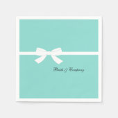 Bride LIttle Black Dress Shower Party Servet (Voorkant)