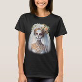 Bride Living Dead Horror T-shirt (Voorkant)
