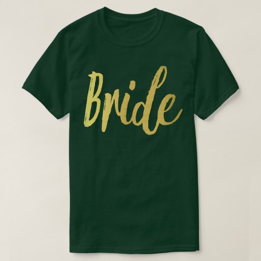 Bride Matching Wedding Bridal Groom 50 T-shirt (Design voorkant)
