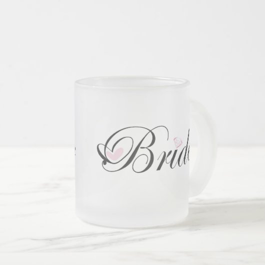 Bride Matglas Koffiemok (Voorkant rechts)