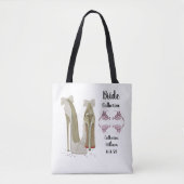 Bride Memento Gift Canvas tas (Voorkant)