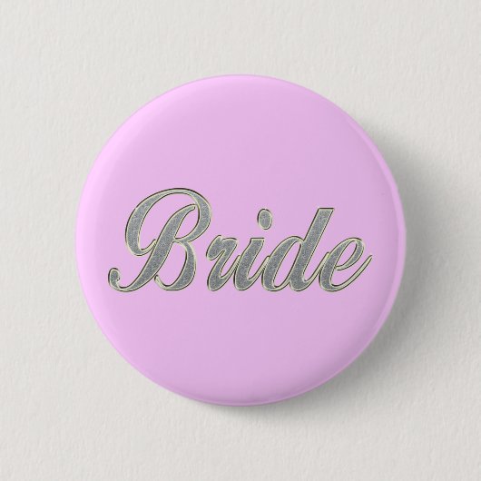 Bride met blaten ronde button 5,7 cm (Voorkant)