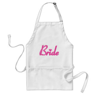 Bride met Bling - Roze Standaard Schort