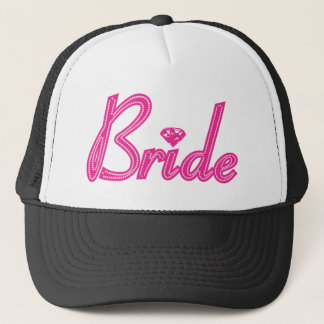 Bride met Bling - Roze Trucker Pet