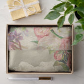  bride met Rozen Tissuepapier (Geschenk)