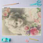  bride met Rozen Tissuepapier (Craft)