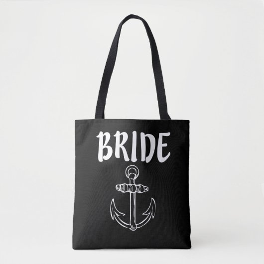 Bride met vrouwentas voor anker tote bag (Voorkant)