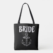 Bride met vrouwentas voor anker tote bag (Achterkant)