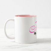 Bride (mijn dag, mijn weg!) tweekleurige koffiemok (Links)