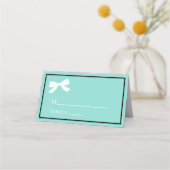 Bride Miss aan Mrs Shower Bridal Tea Party Plaatskaartje (Voorkant)