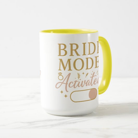 Bride Mode: Activated | Halloween Gifts Mok (Voorkant rechts)