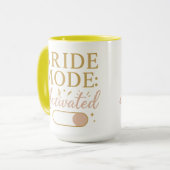 Bride Mode: Activated | Halloween Gifts Mok (Voorkant links)