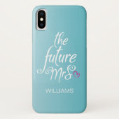 Bride Modern Trendy Case-Mate iPhone Case (Achterkant)