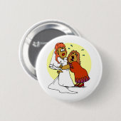 Bride Moeder Weddendag Ceremonie Ronde Button 5,7 Cm (Voorkant /achterkant)