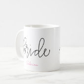 Bride-Mok - briefingontwerp Koffiemok (Voorkant links)