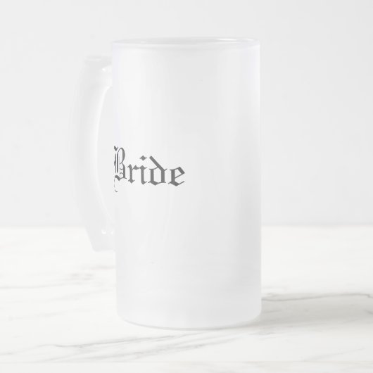 Bride-Mok Matglas Bierpul (Voorkant links)