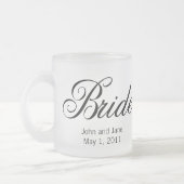 Bride-Mok Matglas Koffiemok (Links)