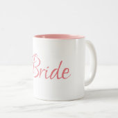 Bride-Mok Tweekleurige Koffiemok (Voorkant rechts)
