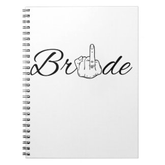 Bride Mrs Future Bride bruiloft verloving Notitieboek