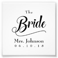Bride Mrs Wedding Date