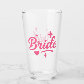 Bride Neon Pink Glas