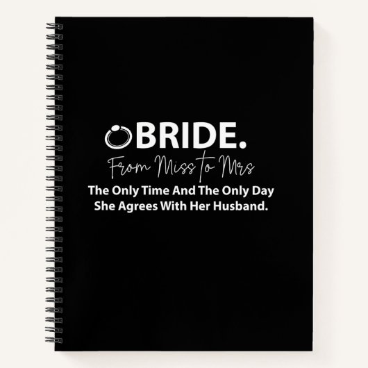Bride Notitieboek (Voorkant)