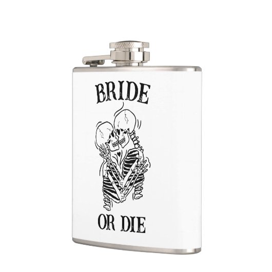 Bride of Die Til Death Do US Party gothic Wedding Heupfles (Links)