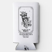 Bride of Die Til Death Do US Party gothic Wedding Seltzer Blikjeskoeler (Achterkant)