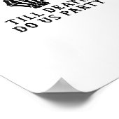 Bride of dood tot de dood ons feest doet poster (Hoek)