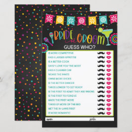 Bride of Groom Game - Fiesta