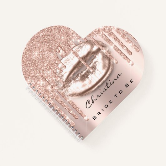 Bride om 16e druppelaar te zijn prinses Makeup Kis Notitieboek (Voorkant)