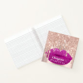 Bride om 16e roze prinses Makeup te zijn Notitieboek (Binnen)