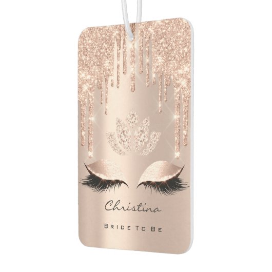 Bride om 16e roze roze diamant te zijn luchtverfrisser (Links)