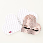 Bride om 16th Girly Princess Makeup Roos te zijn Notitieboek (Binnen)