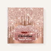 Bride om 16th Roos prinses Makeup te zijn Notitieboek (Voorkant)