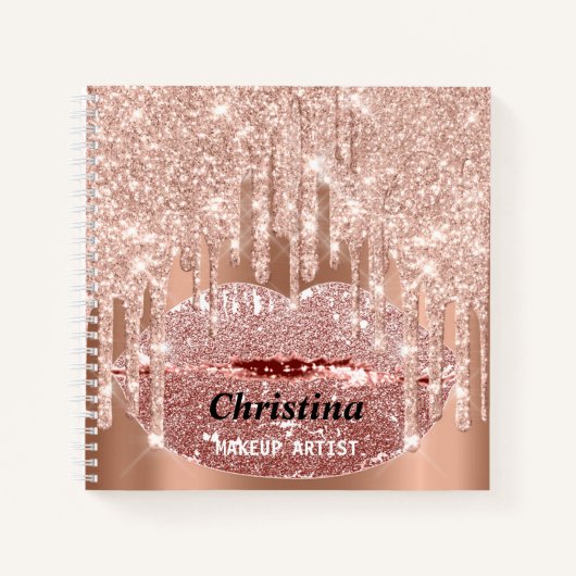 Bride om 16th Roos prinses Makeup te zijn Notitieboek (Voorkant)