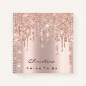 Bride om 16th Spark Princess Makeup Roos te zijn Notitieboek (Voorkant)