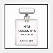 BRIDE om beroemd te worden Vierkante Sticker (Voorkant)